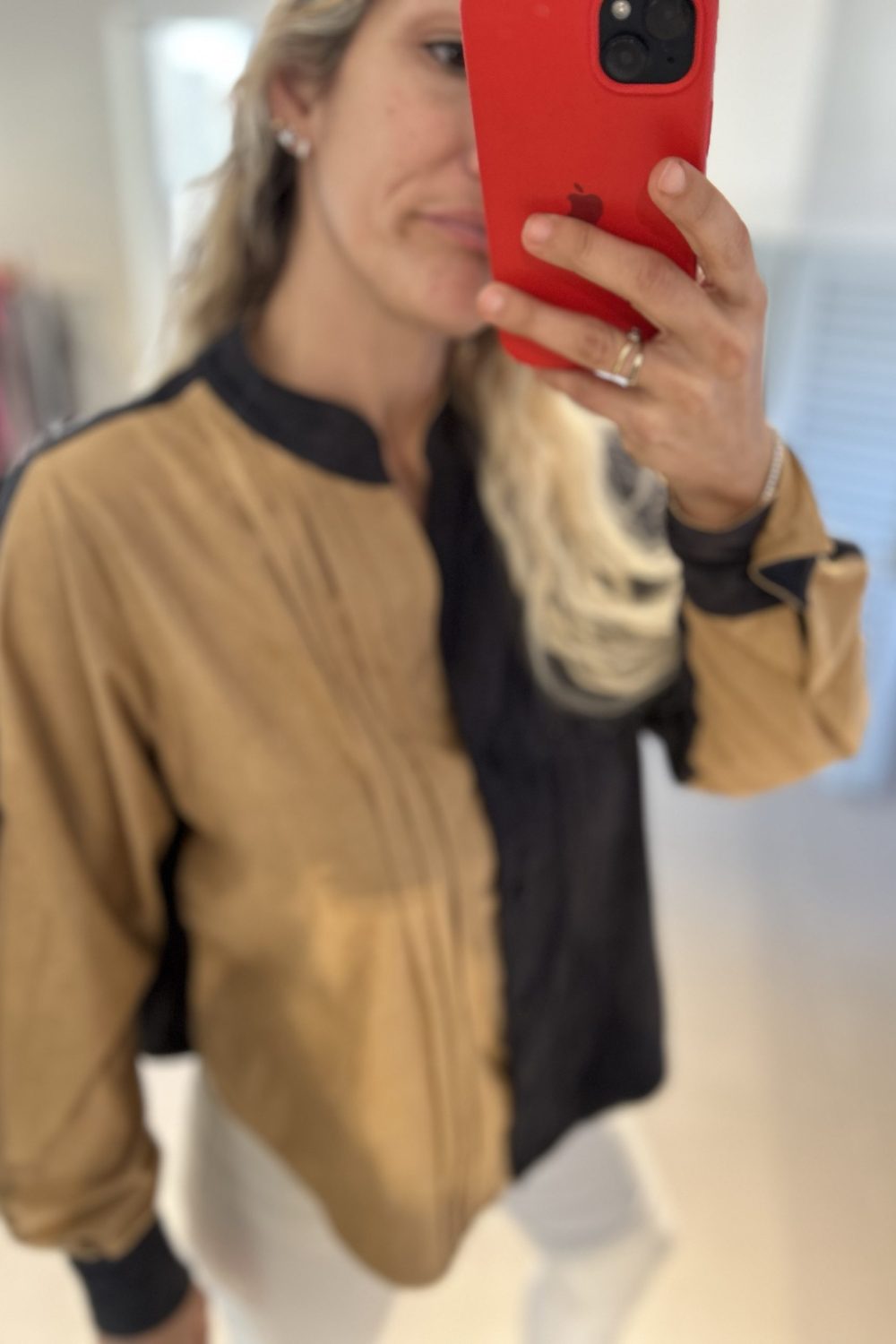 Camisa de gamuza