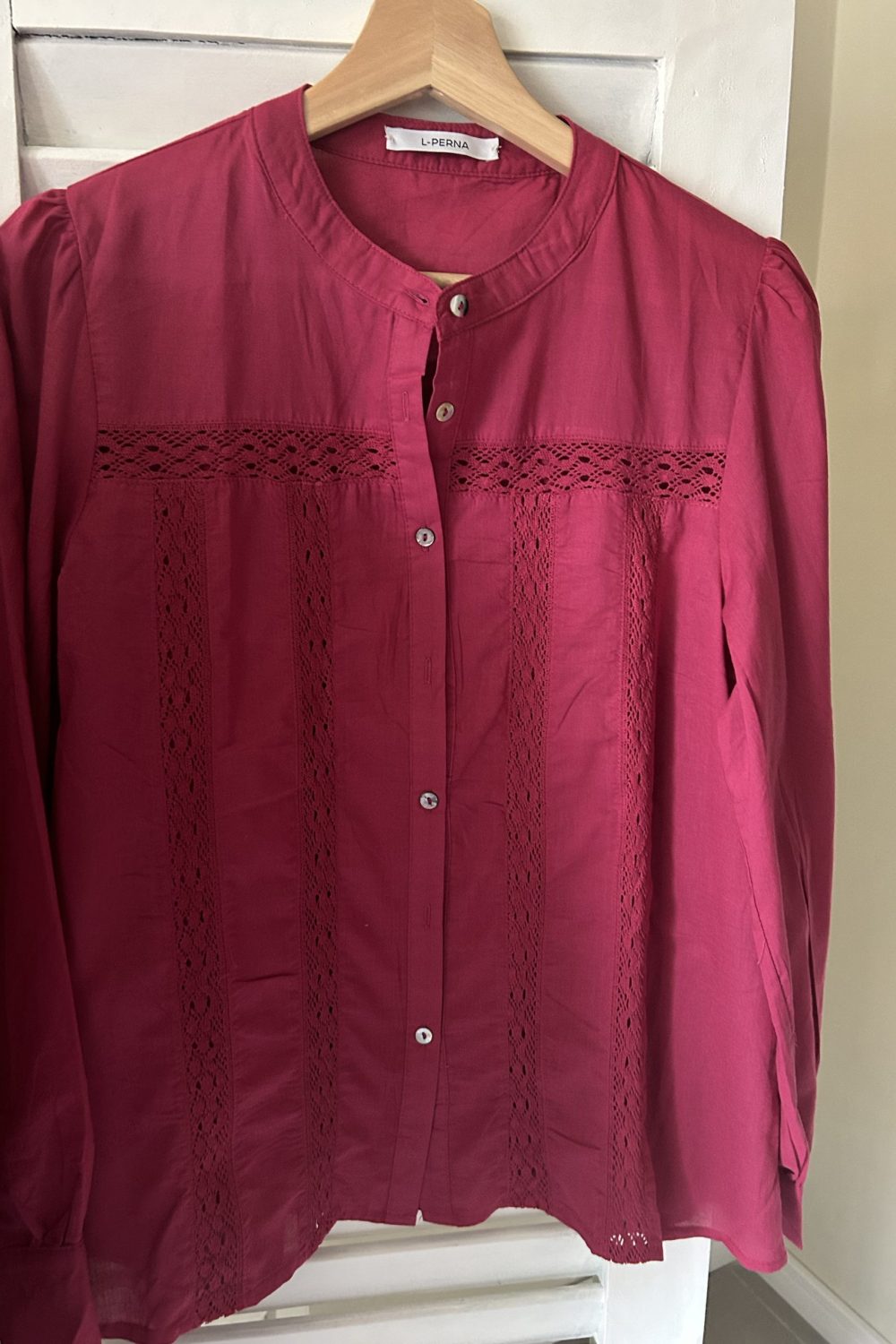 Camisa borra de vino