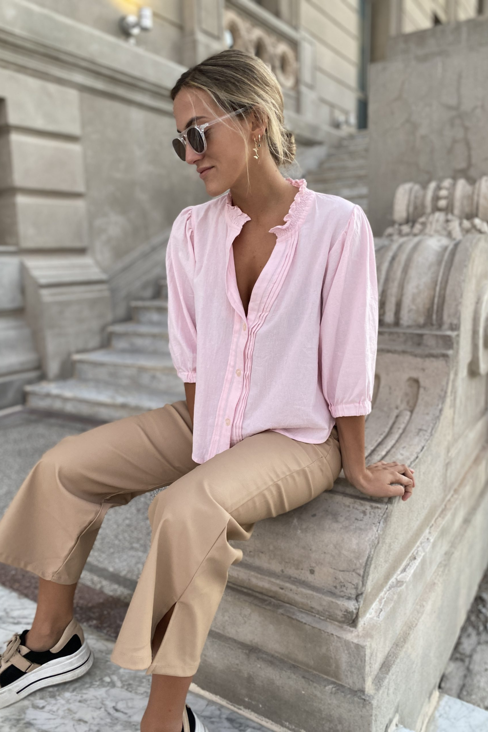 Camisa Rosa